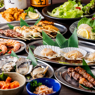 鮮炙 食べ放題メニュー